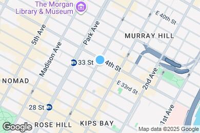 Map image of the property - 227 Lexington Ave