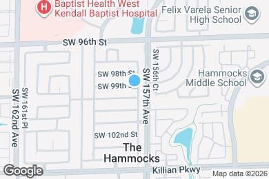 Map image of the property - 15738 SW 99th St