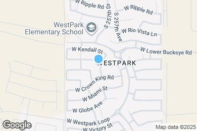 Map image of the property - 25753 W Winslow Ave