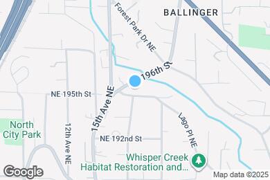 Map image of the property - 1520 NE 195th St