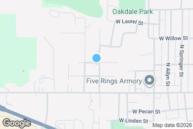Map image of the property - 608 N Billy Bryan St