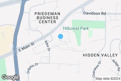 Map image of the property - Hillcrest Park