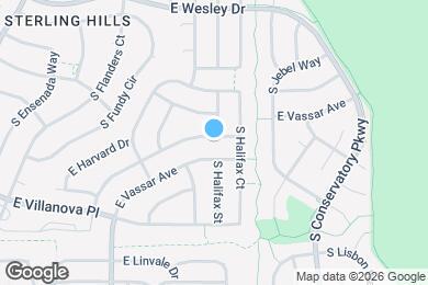 Map image of the property - 19984 E Lasalle Dr