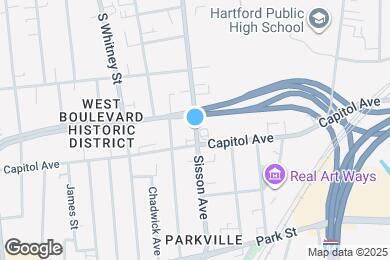 Map image of the property - 119 Sisson Ave