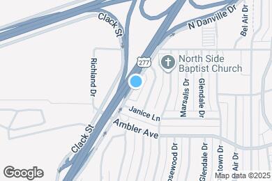Map image of the property - 2319 N Danville Dr