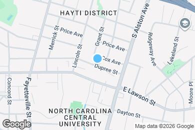 Map image of the property - 803 Dupree St