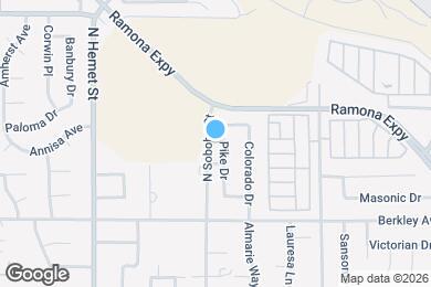 Map image of the property - 843 Pike Dr