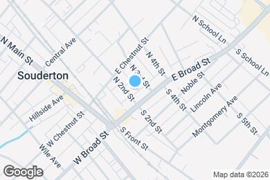 Map image of the property - 19 N 2nd St