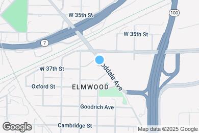 Map image of the property - 3640 Wooddale Ave S