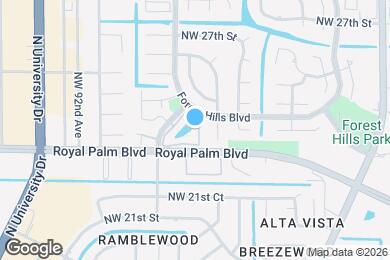Map image of the property - 2391 NW 89th Dr