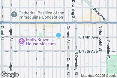 Map image of the property - 1369 North Ogden Street