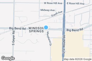 Map image of the property - 10820 Big Bend Rd