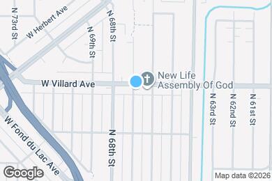 Map image of the property - 6633 W Villard Ave