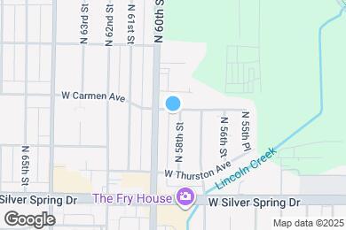 Map image of the property - 5801 W Carmen Ave