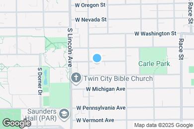 Map image of the property - 711 W Ohio St