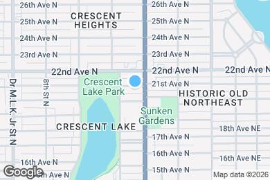 Map image of the property - 416 21st Ave N