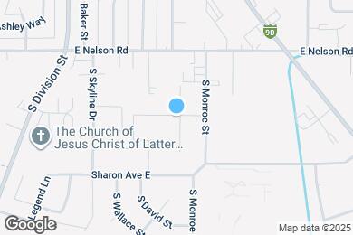 Map image of the property - 1323 S Monroe St