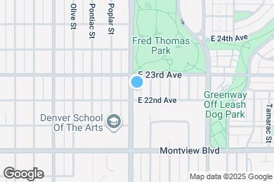Map image of the property - 2220 Quebec St
