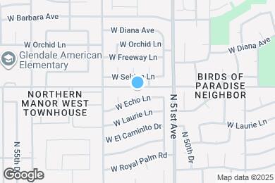 Map image of the property - 5142 W Echo Ln