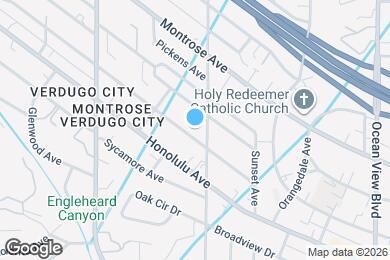 Map image of the property - 2619 Hermosa Ave