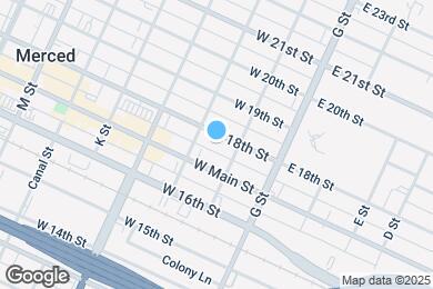 Map image of the property - 132 W 18th St