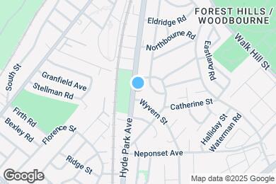 Map image of the property - 344 Hyde Park Ave
