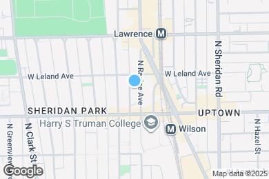 Map image of the property - 4632 N Racine Ave