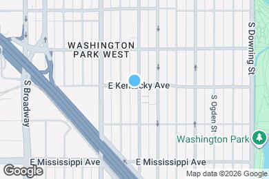 Map image of the property - 909 S Pearl St