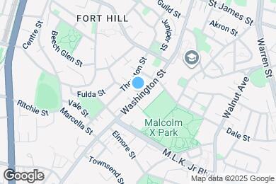 Map image of the property - 2741 Washington St