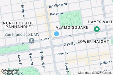 Map image of the property - 1152 Fell St
