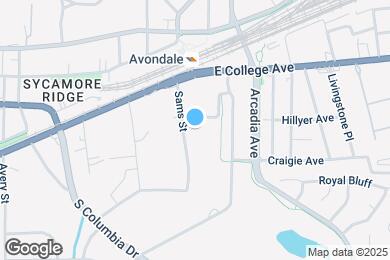 Map image of the property - The Link at Decatur East