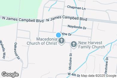 Map image of the property - 200 Clinch Dr