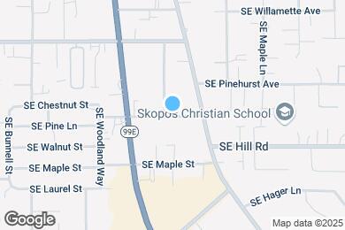 Map image of the property - 3117 SE Chestnut St