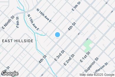 Map image of the property - 1511 E 4th St