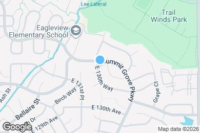 Map image of the property - 5205 E 130th Way