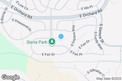 Map image of the property - 19406 E Maplewood Pl