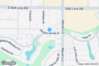 Map image of the property - 3635 Garden Brook Dr