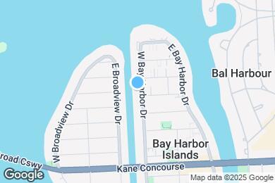 Map image of the property - 10000 W Bay Harbor Dr