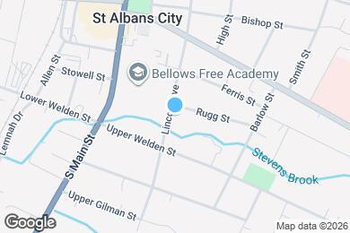 Map image of the property - 87 Lincoln Ave