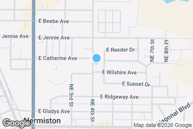Map image of the property - 4th St Triplex