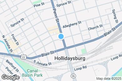 Map image of the property - 518 Mulberry St