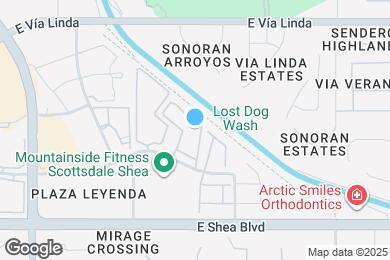 Map image of the property - 11680 E Sahuaro Dr