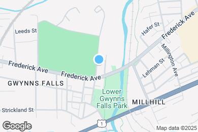 Map image of the property - 345 Font Hill Ave