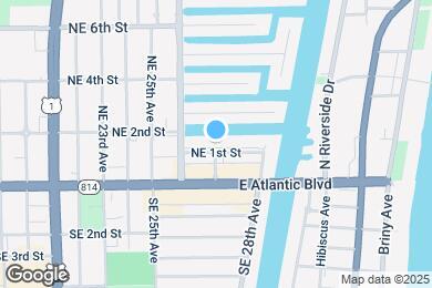 Map image of the property - 2701 NE 1st St