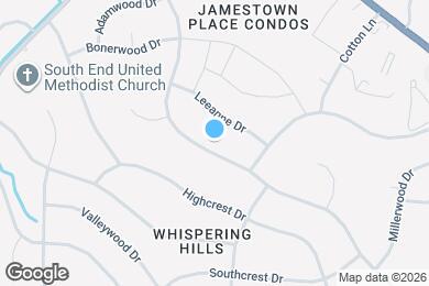 Map image of the property - 568 Whispering Hills Dr