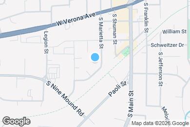 Map image of the property - Berkley Road Apartments