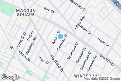 Map image of the property - 182 Central St