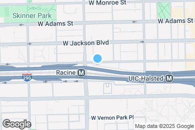 Map image of the property - 1139 W Van Buren St