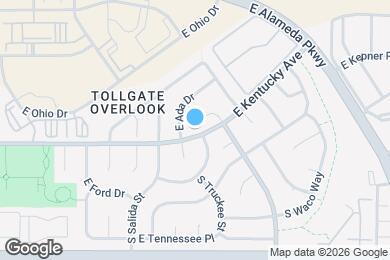 Map image of the property - 841 S Uravan Ct