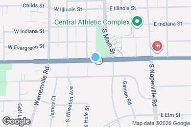 Map image of the property - 114 W Roosevelt Rd